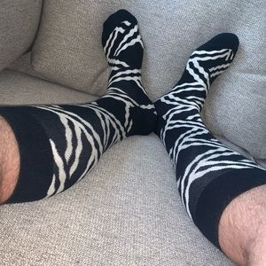 Printed socks.